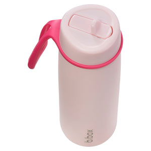 B.box 690mL Insulated Flip Top Bottle - pink paradise