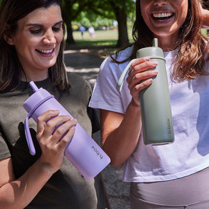 B.box 690mL Insulated Flip Top Bottle - lilac love