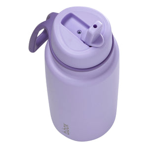 B.box Insulated Flip Top 1 Litre Drink Bottle - Lilac Love