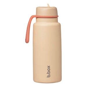 B.box Insulated Flip Top 1 Litre Drink Bottle - Melon Mist