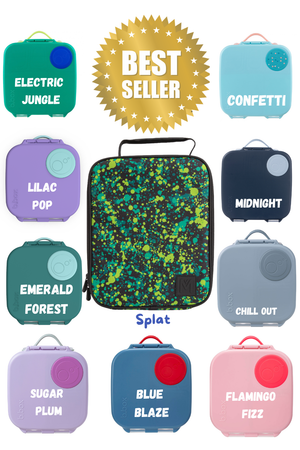 B.box Large Lunch Box, Snack Box & MontiiCo Bag Bundle | Best Primary School Lunch Bundle