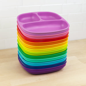 Replay Divided Plate 12 Piece Set - Rainbow
