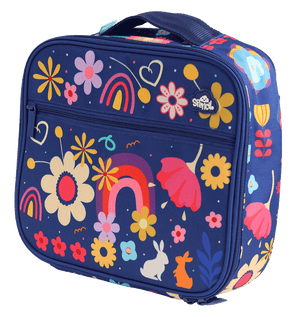 Spencil Big Cooler Lunch Bag + Chill Pack -Flower Power