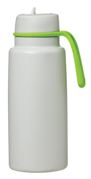 B.box Insulated Flip Top 1 Litre Drink Bottle - Lime Time