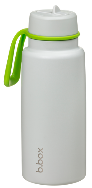 B.box Insulated Flip Top 1 Litre Drink Bottle - Lime Time