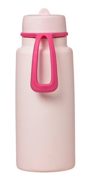 B.box Insulated Flip Top 1 Litre Drink Bottle - Pink Paradise