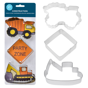 R&M STAINLESS STEEL CONSTRUCTION COOKIE CUTTER SET 3