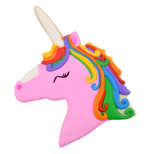 R&M STAINLESS STEEL UNICORN COOKIE CUTTER SET 3