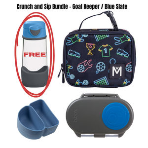 Crunch and Sip Bundle - Goal Keeper / Blue Slate