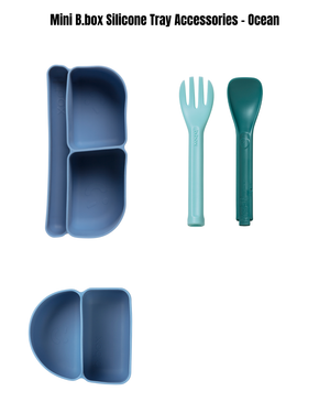 Mini B.BOX AND SNACK BOX INSERT BUNDLE - Ocean