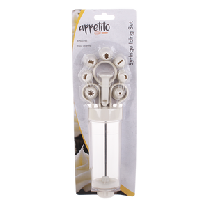 APPETITO SYRINGE ICING SET W/ 8 NOZZLES