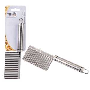APPETITO STAINLESS STEEL CRINKLE VEGETABLE CUTTER