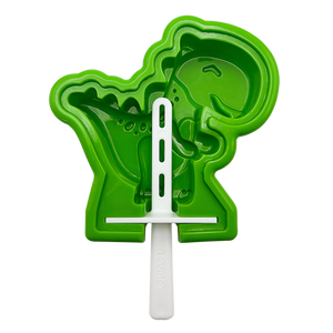 STACKABLE ICE POP MOULDS SET 4 - Dinosaur