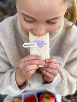 MELII LUXE SILICONE WRAP BANDS - FLOWER/HEART/RAINBOW