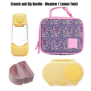 Crunch and Sip Bundle - Meadow / Lemon Twist