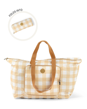 Fold-Up Tote - Gingham