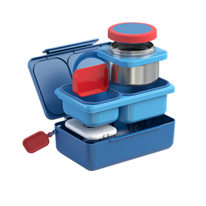 OMIEBOX UP HOT & COLD BENTO BOX - COSMIC BLUE