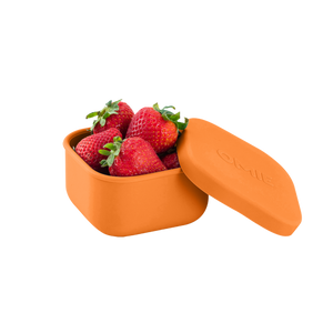 OMIE OMIESNACK SILICONE CONTAINER 280ML - Orange