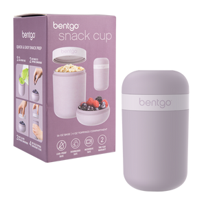 BENTGO SNACK CUP 590ML - ORCHID
