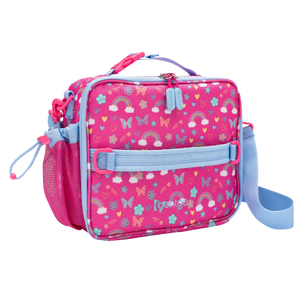 BENTGO KID'S PRINT LUNCH BAG - RAINBOWS & BUTTERFLIES