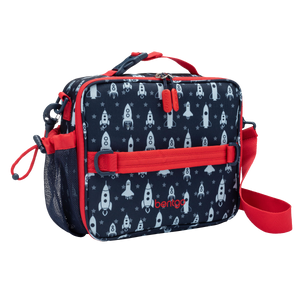BENTGO KID'S PRINT LUNCH BAG - SPACE ROCKETS