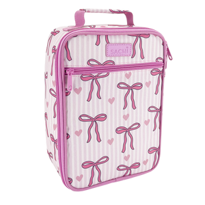Sachi Insulated Lunch Bag - Bows With Hearts