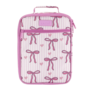 Sachi Insulated Lunch Bag - Bows With Hearts