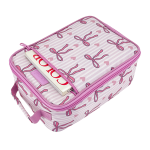Sachi Insulated Lunch Bag - Bows With Hearts
