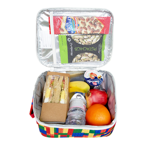 Sachi Insulated Lunch Bag - Bricks
