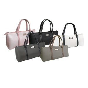 SACHI INSULATED WINE PURSE - CHARCOAL