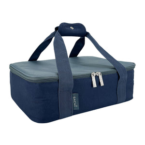 SACHI INSULATED COOK & CARRY BAG - Indigo