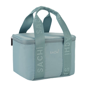 SACHI 'MINI CUBE' INSULATED COOLER BAG 5L - Hazy Blue