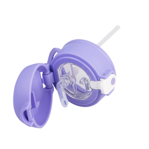 OASIS STAINLESS STEEL DOUBLE WALL INSULATED KID'S DRINK BOTTLE W/ SIPPER 550ML -MERMAID UNICORNS