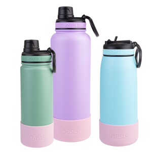 OASIS SILICONE BUMPER TO FIT "CHALLENGER" SPORTS BOTTLE 550ML - BLACK