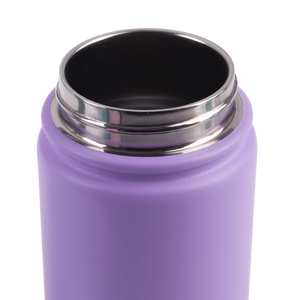 OASIS STAINLESS STEEL DOUBLE WALL INSULATED "CHALLENGER" SPORTS BOTTLE W/ SCREW CAP 550ML - Lavender