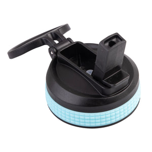 OASIS STAINLESS STEEL DOUBLE WALL INSULATED "CHALLENGER" SPORTS BOTTLE W/ SIPPER STRAW 550ML - Island Blue