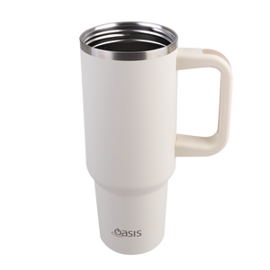 OASIS STAINLESS STEEL DOUBLE WALL INSULATED "COMMUTER" TRAVEL TUMBLER 1.2L