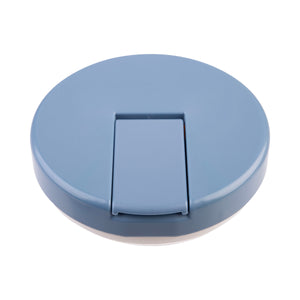 OASIS STAINLESS STEEL DOUBLE WALL INSULATED FOOD FLASK W/ QUICK RELEASE LID - Mini Food Jar - HAZY BLUE