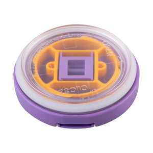 OASIS STAINLESS STEEL DOUBLE WALL INSULATED FOOD FLASK W/ QUICK RELEASE LID - 300ML - Lilac