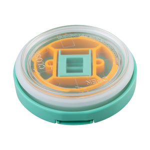 OASIS STAINLESS STEEL DOUBLE WALL INSULATED FOOD FLASK W/ QUICK RELEASE LID - 300ML - Mint