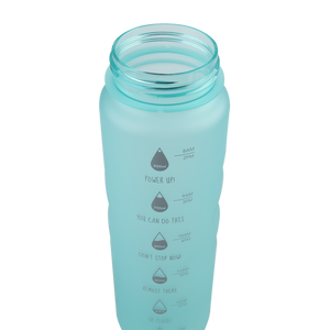 OASIS TRITAN MOTIVATIONAL SPORTS BOTTLE 1L - AQUA MARINE