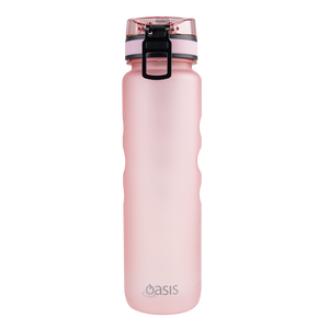 OASIS TRITAN MOTIVATIONAL SPORTS BOTTLE 1L -GLOW PINK