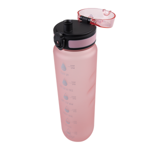 OASIS TRITAN MOTIVATIONAL SPORTS BOTTLE 1L -GLOW PINK