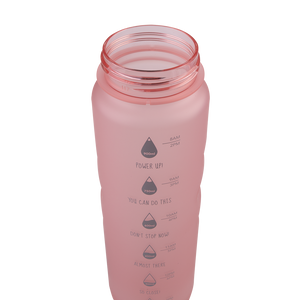 OASIS TRITAN MOTIVATIONAL SPORTS BOTTLE 1L -GLOW PINK