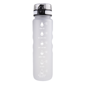 OASIS TRITAN MOTIVATIONAL SPORTS BOTTLE 1L -WHITE
