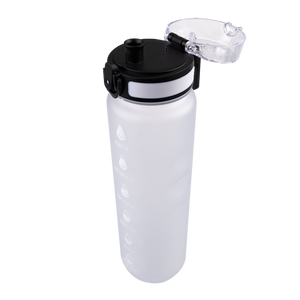 OASIS TRITAN MOTIVATIONAL SPORTS BOTTLE 1L -WHITE