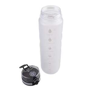 OASIS TRITAN MOTIVATIONAL SPORTS BOTTLE 1L -WHITE