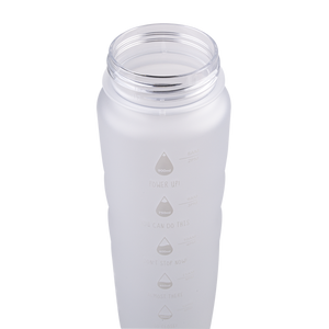 OASIS TRITAN MOTIVATIONAL SPORTS BOTTLE 1L -WHITE