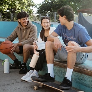 B.box Insulated Flip Top 1 Litre Drink Bottle - Lime Time