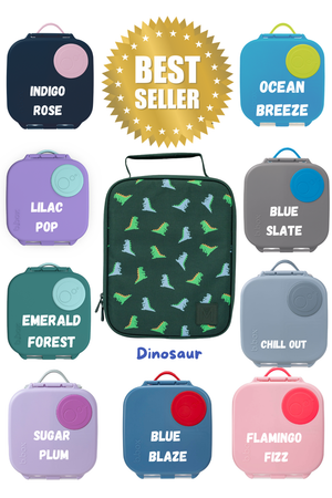 B.Box / Montiico Mini and snack box bundle (NEW LARGER SIZE BAG)